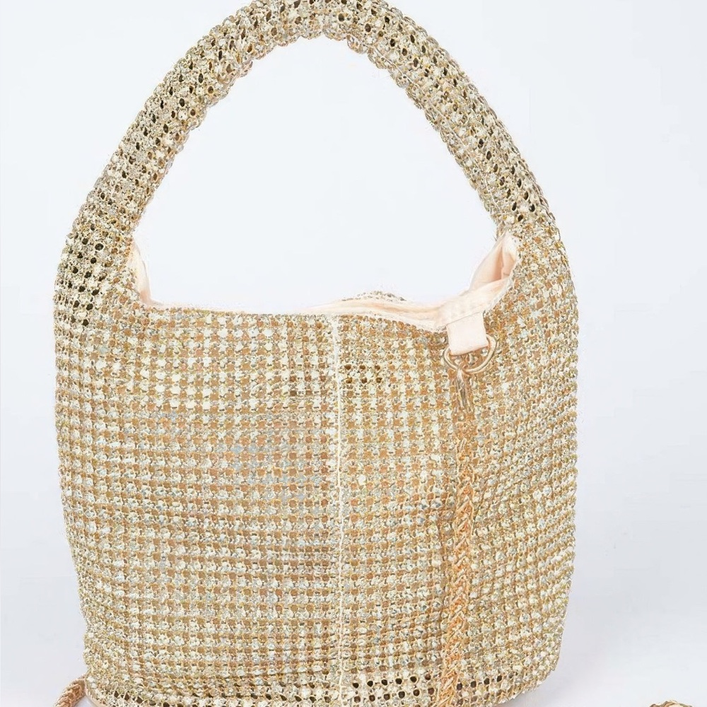 Oversized Stone Small Bucket Bag - Picture 2 of 2